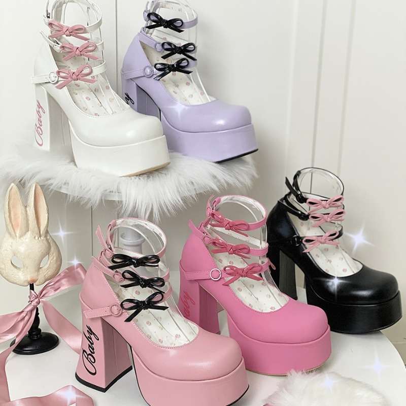 Kawaii Sweet Lolita High Heels - Kimi MK Kawaii Store