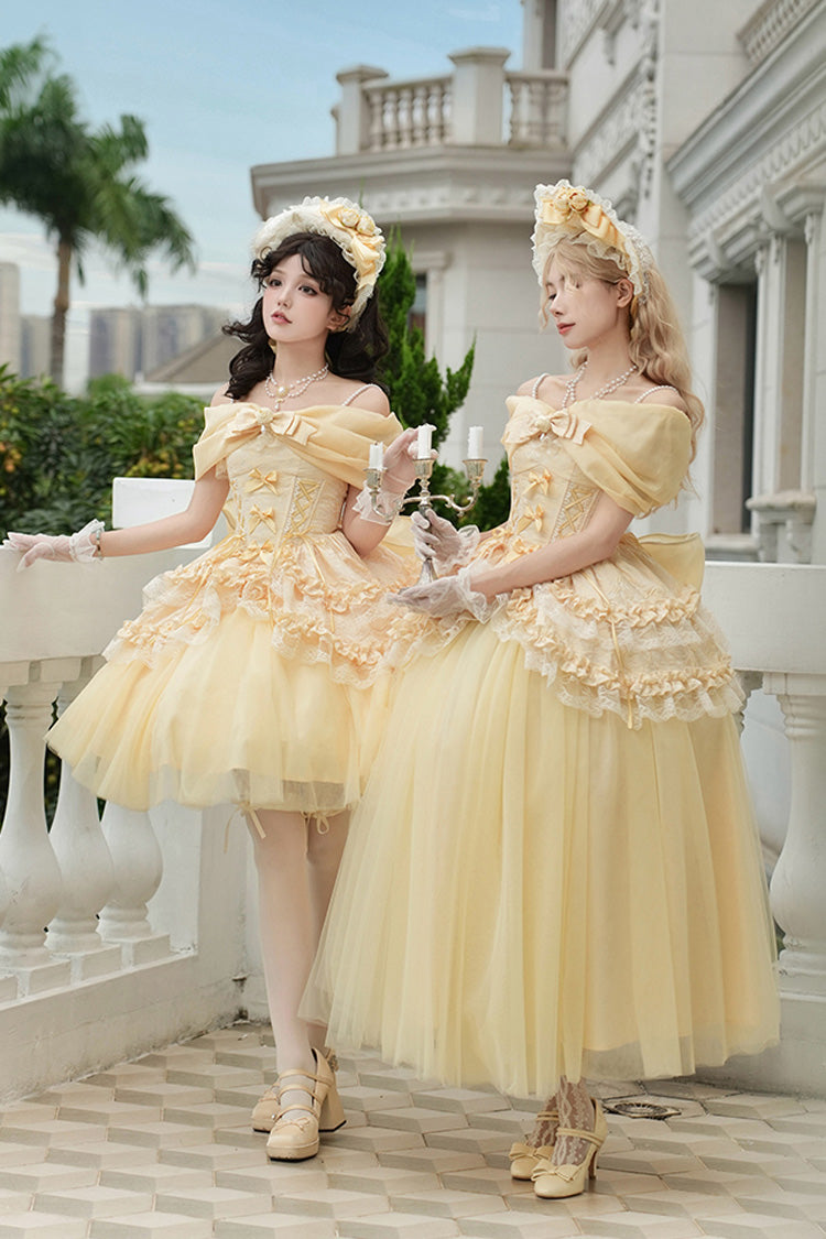 Sissi's Pilgrimage Off Shoulder Sweet Skirt