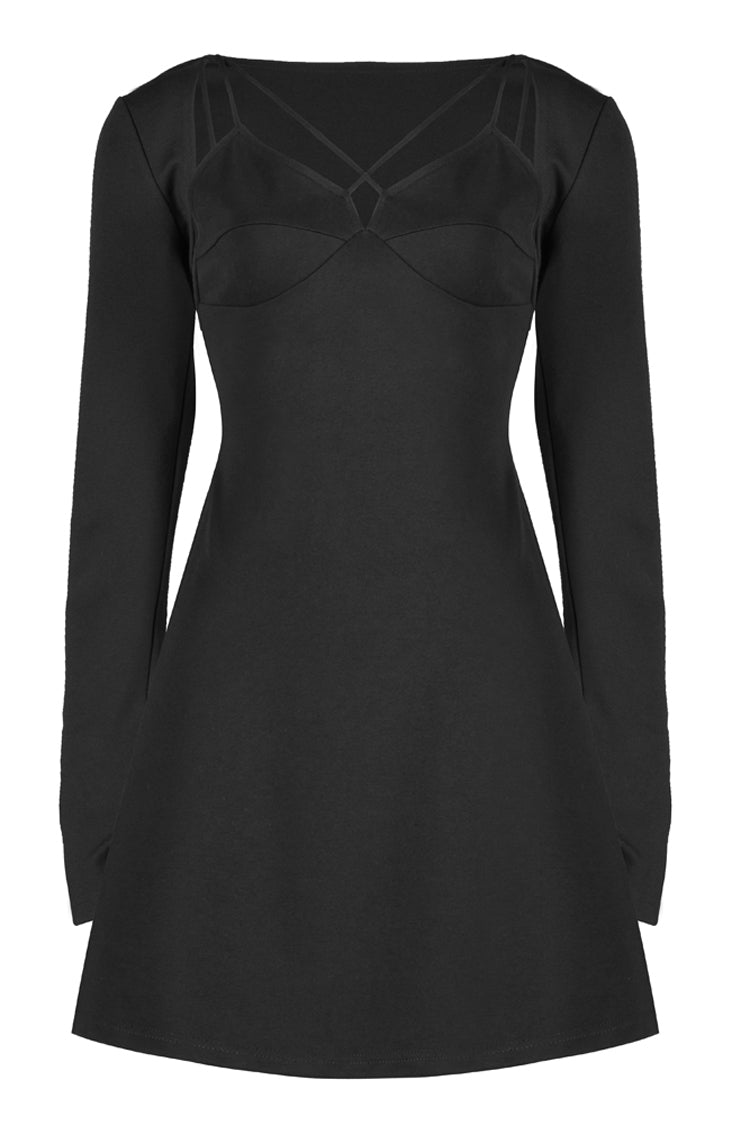Sling Strap Slip Dress with A-Shape Design