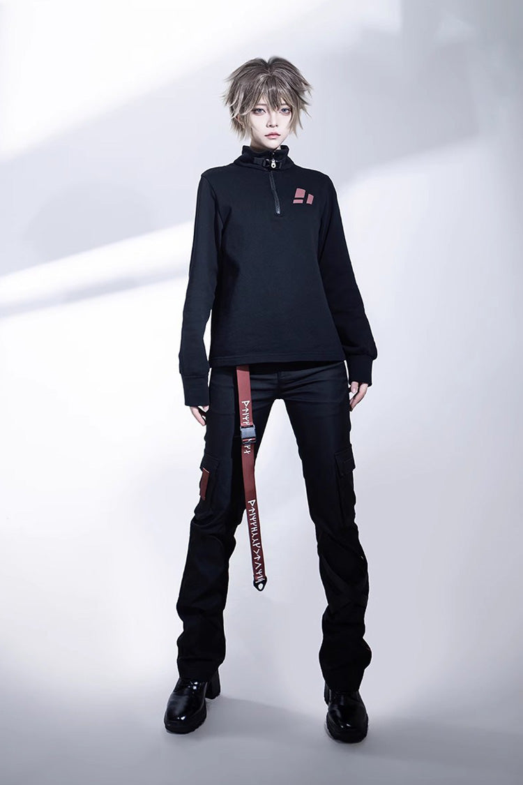 Ouji Gothic Trousers with Blade Detailing
