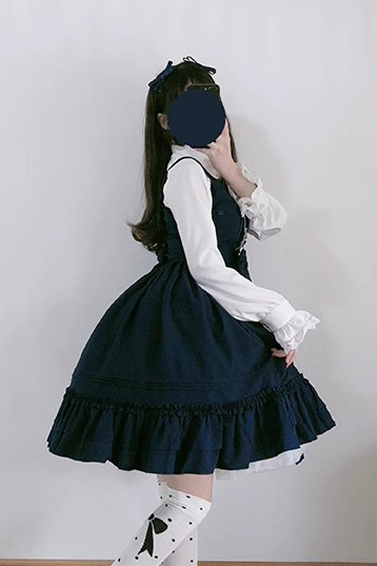 Ice Cream Bowknot Chiffon Sweet JSK Dress
