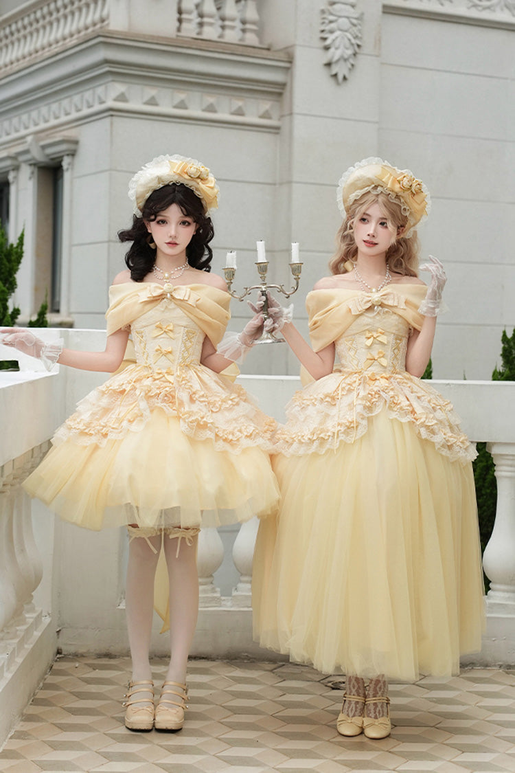 Sissi's Pilgrimage Off Shoulder Sweet Skirt