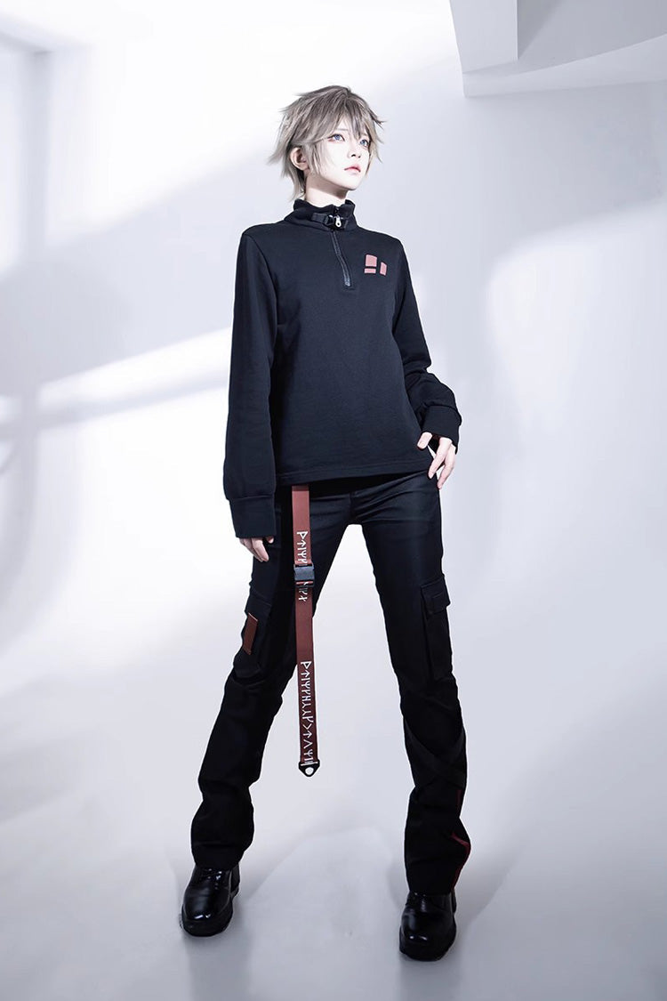 Ouji Gothic Trousers with Blade Detailing