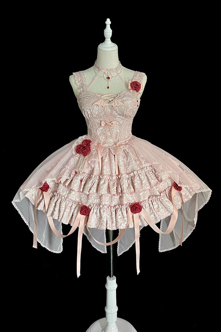 Weeping Rose Lace Ballet Skirt Set
