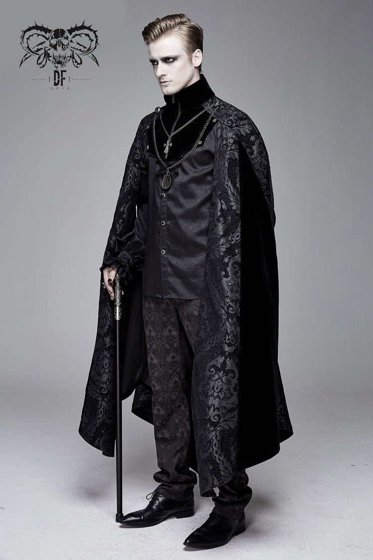 Chain Pendant Gothic Cloak