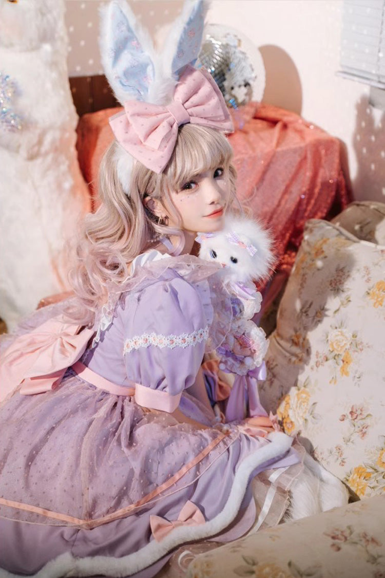 Sweetheart Bobo Magical Girl Sweet Lolita Short Sleeve Ruffle Dress 3 Colors