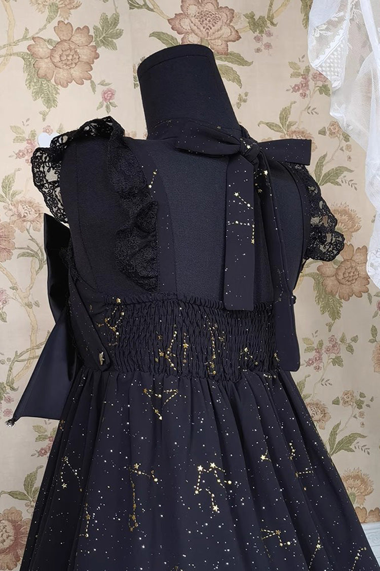 Princess Lolita JSK with Bowknot and Triple Ruffle