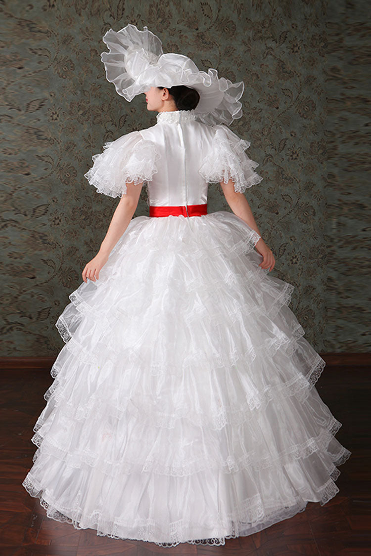 Victorian Lolita Dress - High Waist Multi-Layer Court Style
