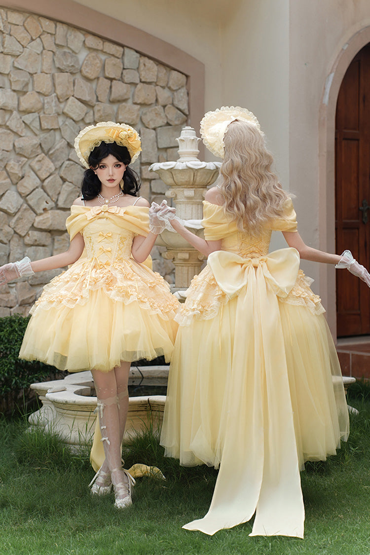 Sissi's Pilgrimage Off Shoulder Sweet Skirt