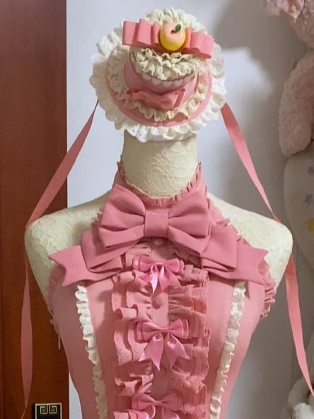 Wrist Mini Cuffs / Pink Hat