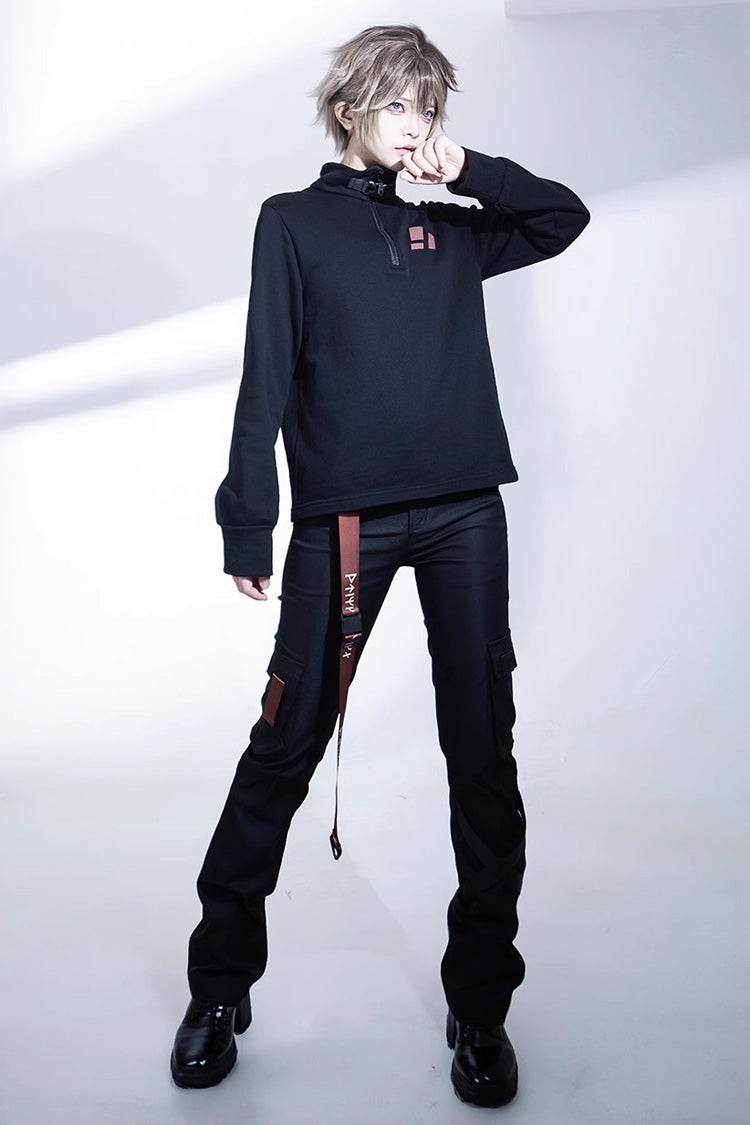 Ouji Gothic Trousers with Blade Detailing