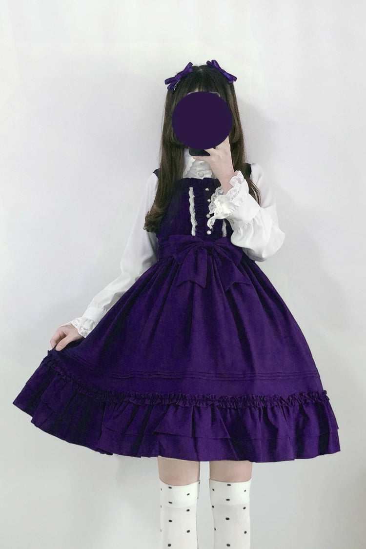 Ice Cream Bowknot Chiffon Sweet JSK Dress