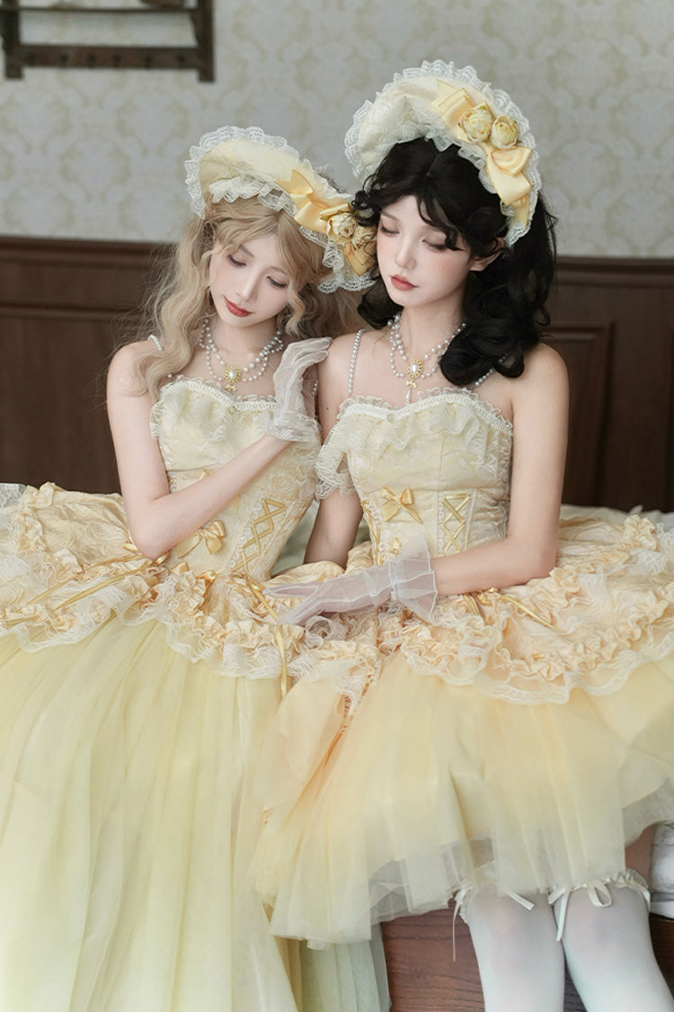 Sissi's Pilgrimage Off Shoulder Sweet Skirt