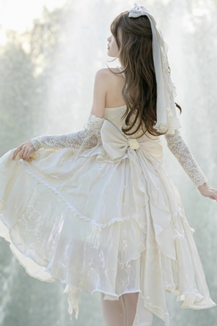 Elegant Sweet Lolita Jsk Dress with Bowknot in 6 Colors