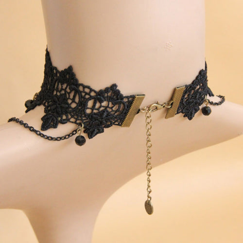 Cross Collar Harajuku Lace Gothic Necklace