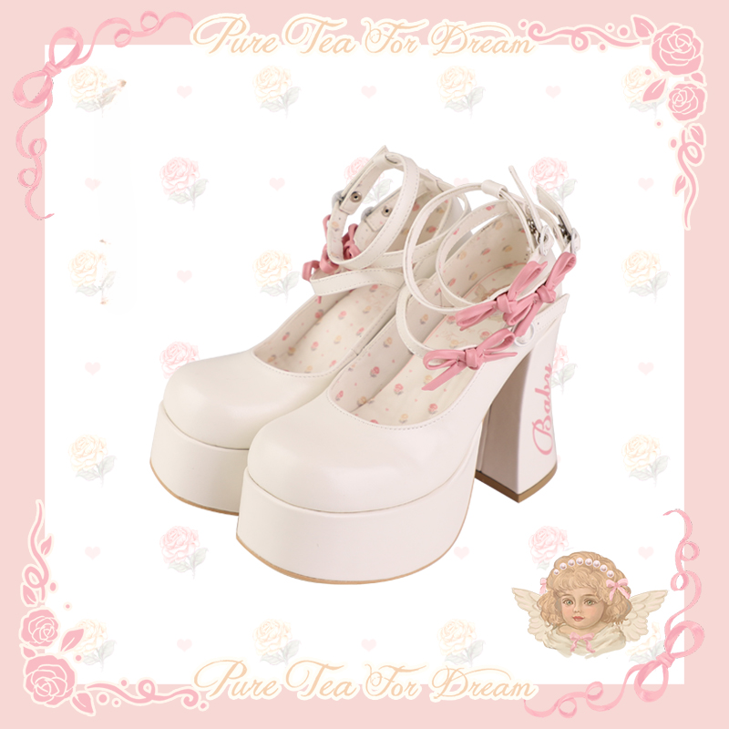 Kawaii Sweet Lolita High Heels - Kimi MK Kawaii Store