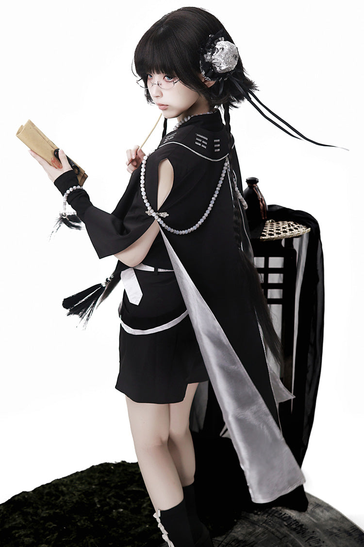 Noir Sleeveless Chinese Style Ouji Set - The Strange End of the Immortal Sect