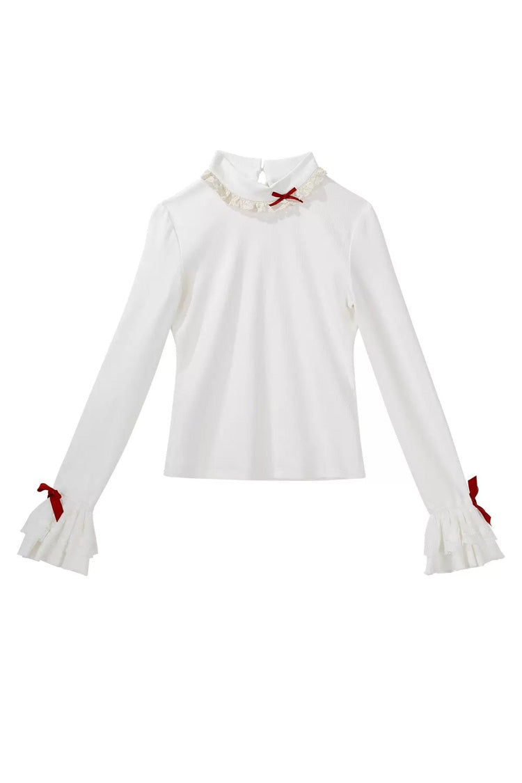 Scarlet Beige Heart Bear Embroidered Sweet Lolita Jumper Dress Ensemble