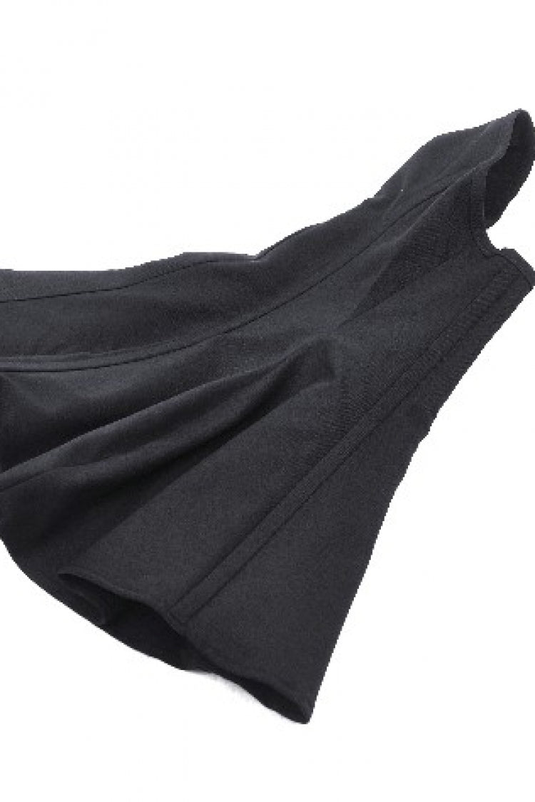 Gothic Punk Neckwear for Women with High Collar and Bead Accent