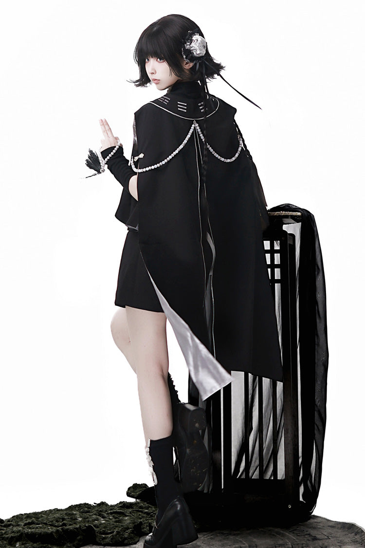 Noir Sleeveless Chinese Style Ouji Set - The Strange End of the Immortal Sect