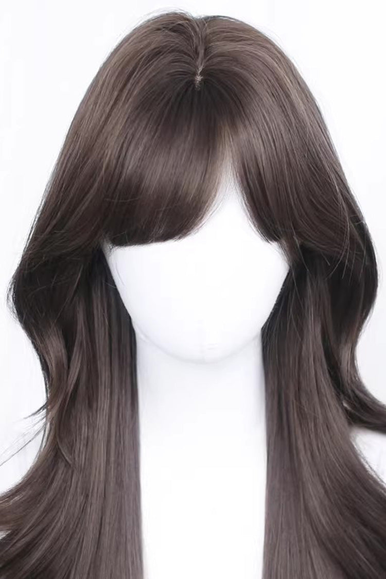 Soft Outer Curl Fringe Sweet Lolita Wig - Two Tones