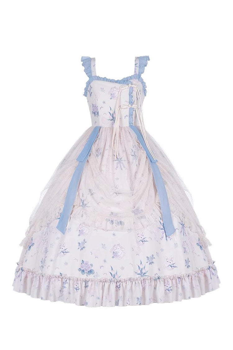 Chinese Floral Print Elegant Sweet Lolita Dress