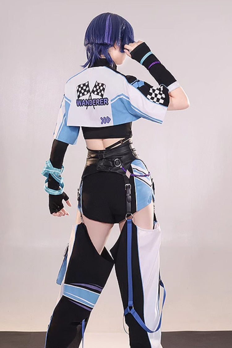 Handsome Ouji Lolita Set with Rider Print