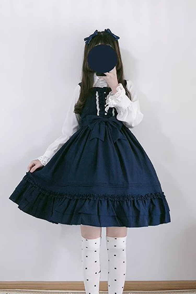 Ice Cream Bowknot Chiffon Sweet JSK Dress