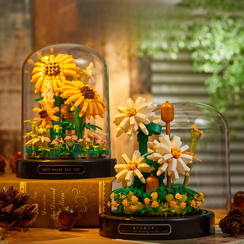 DIY Handmade Flowers Building Blocks - Kimi MK Kawaii Store