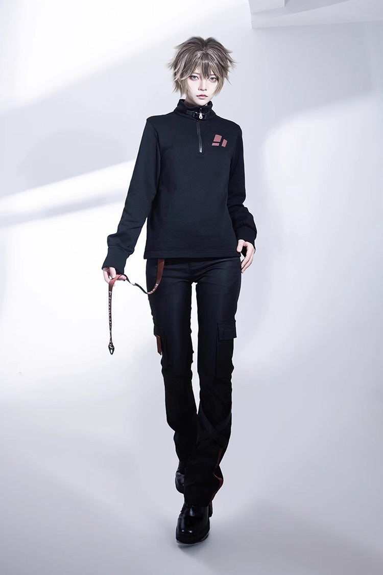 Ouji Gothic Trousers with Blade Detailing