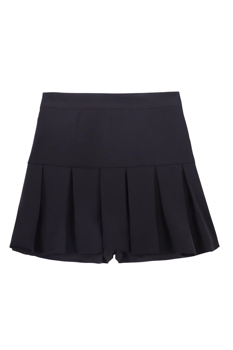 Broken Gemstones Gothic Ruffle Skirt