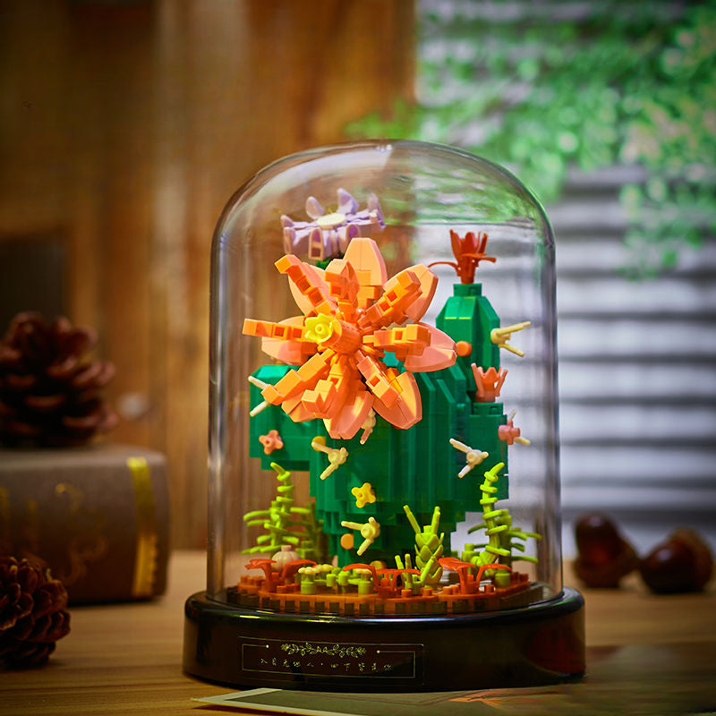 DIY Handmade Flowers Building Blocks - Kimi MK Kawaii Store