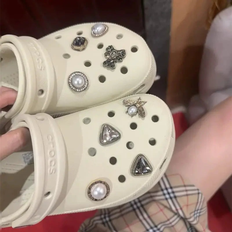 Kawaii Aesthetic Y2K Cute Fairy Ballet Hole Shoes Accessories - Kimi MK Kawaii Store