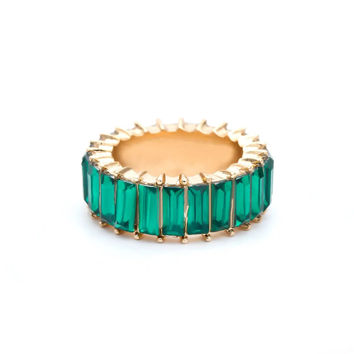 Bindi Baguette Eternity Band 925 Ring LIN40