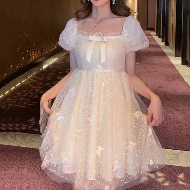 Robe nuisette princesse féerique Kawaii Butterfly Wish