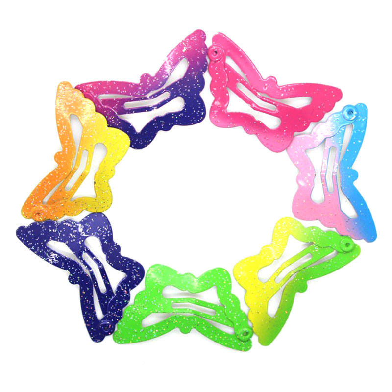 Colorful Butterfly Hair Clips