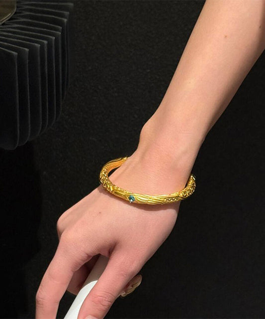 Bangle Gold Chinese Antique Overgild Style