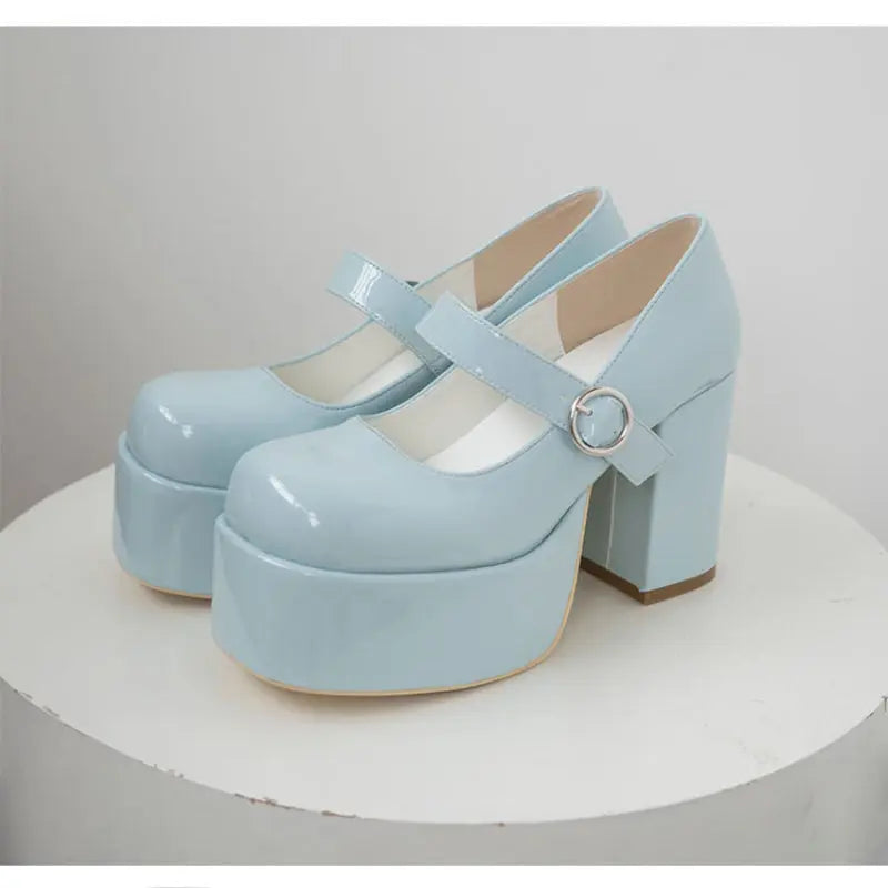 Kawaii Aesthetic Y2K Cute Fairy Chucky Heels Barbie Inspired Shoes ON1417 MK Kawaii Store