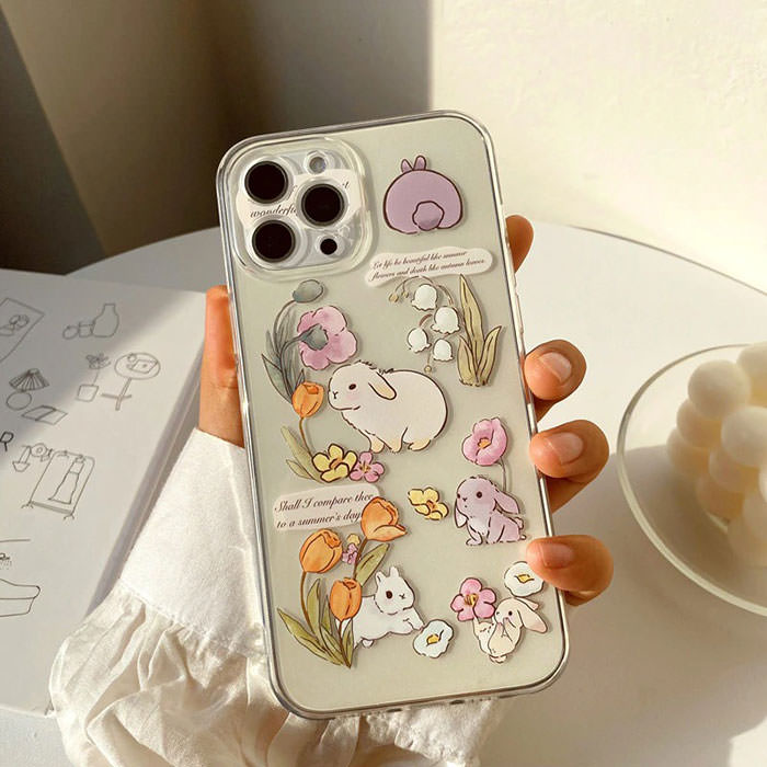 Cute Bunny iPhone Case
