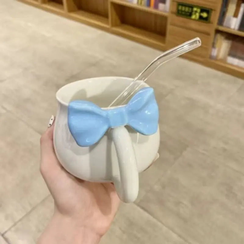 Kawaii Aesthetic Y2K Cute Fairy Cute Bow Mugs ON1457 spreepickyshop