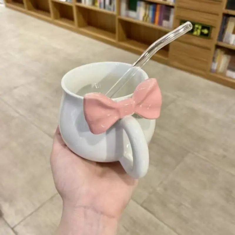 Kawaii Aesthetic Y2K Cute Fairy Cute Bow Mugs ON1457 spreepickyshop