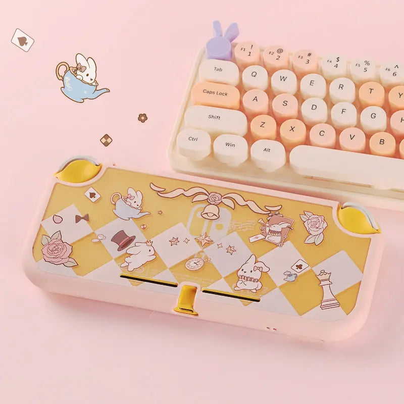 Kawaii Aesthetic Y2K Cute Fairy GG Bunny in Wonderland  Switch Lite Skin ON1492 spreepickyshop