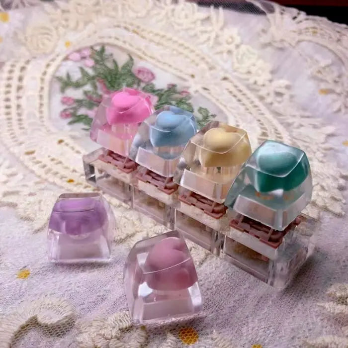 GG Love Heart à l’intérieur d’un keycap ON683