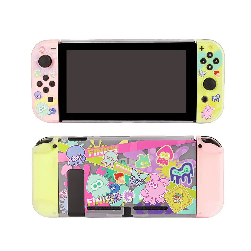 Kawaii Aesthetic Y2K Cute Fairy GG Transparent Splatoon Switch Skin ON1491 spreepickyshop