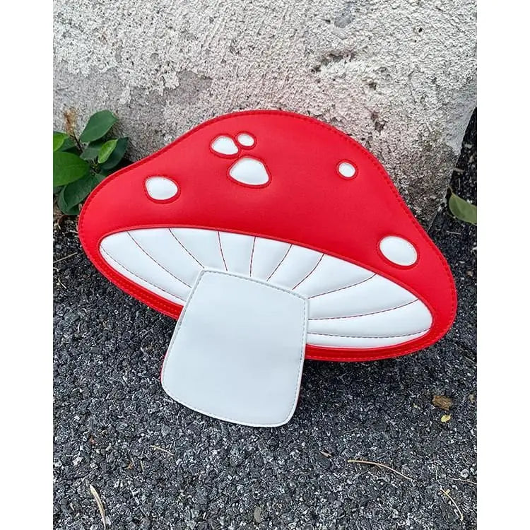 Sac à bandoulière de conte de fées de champignon Kawaii