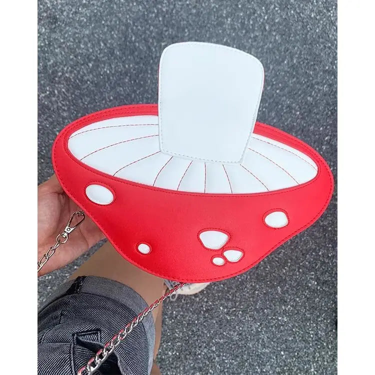 Sac à bandoulière de conte de fées de champignon Kawaii