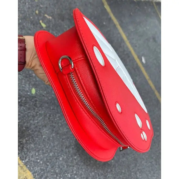 Sac à bandoulière de conte de fées de champignon Kawaii