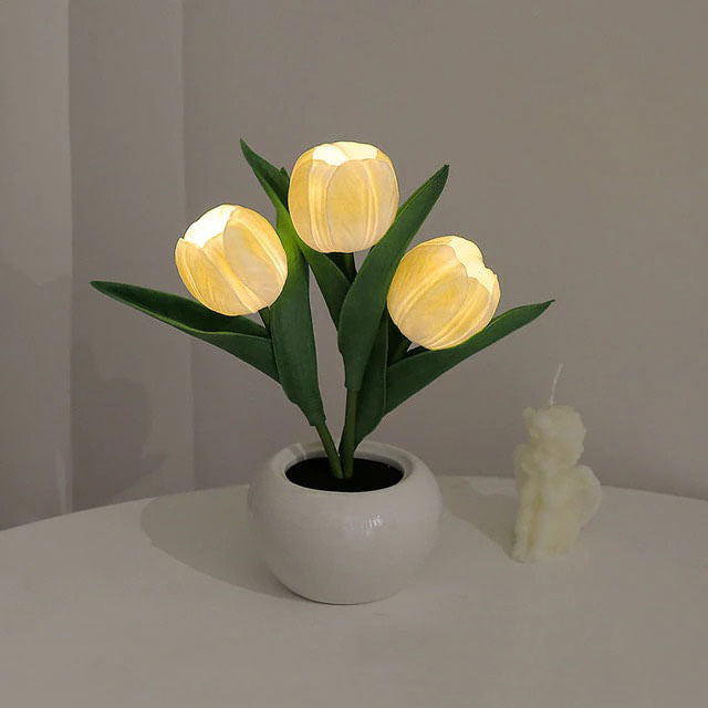 LED Beauty Tulip Table Lamp