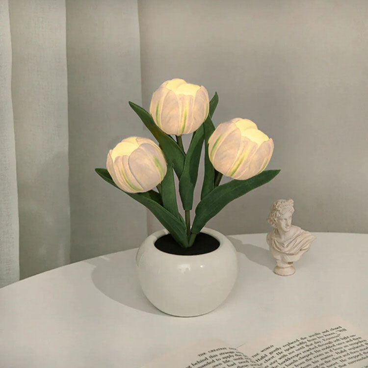 LED Beauty Tulip Table Lamp