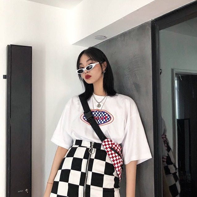 Cat Sunglasses Retro Slim Eye